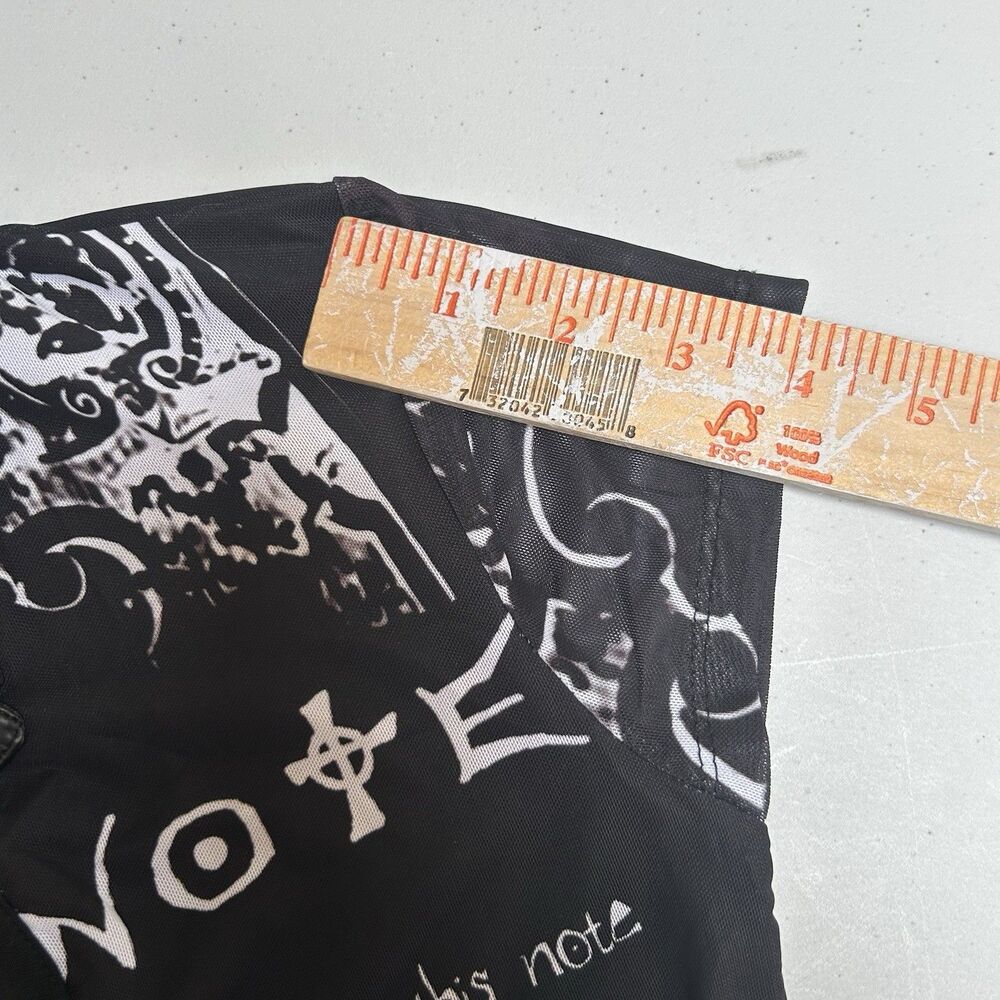 Dolls Kill The Rules Death Note Mini Dress Gothic Anime Buckle S - Picture 6 of 7